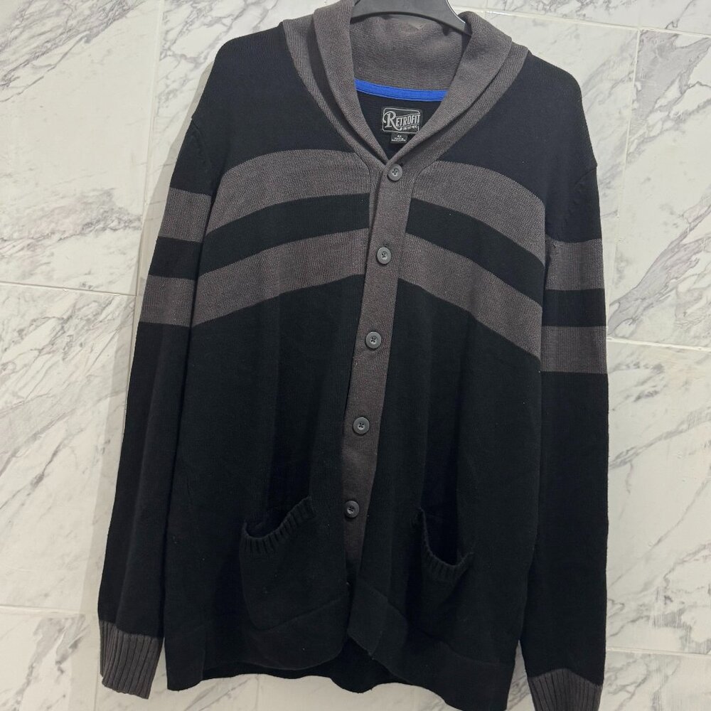 Retrofit 4X Button Sweater